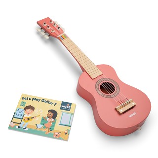 Toy guitar - red